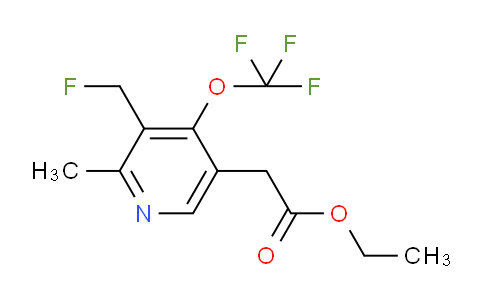 AM17892 | 1361729-90-9 | Ethyl 3-(fluoromethyl)-2-methyl-4-(trifluoromethoxy)pyridine-5-acetate
