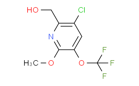 5-Chloro-2-methoxy-3-(trifluoromethoxy)pyridine-6-methanol