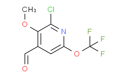 2-Chloro-3-methoxy-6-(trifluoromethoxy)pyridine-4-carboxaldehyde