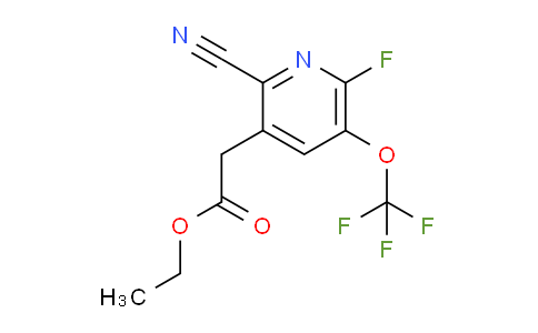 AM178926 | 1806208-54-7 | Ethyl 2-cyano-6-fluoro-5-(trifluoromethoxy)pyridine-3-acetate