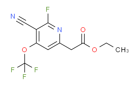 AM178929 | 1804670-00-5 | Ethyl 3-cyano-2-fluoro-4-(trifluoromethoxy)pyridine-6-acetate
