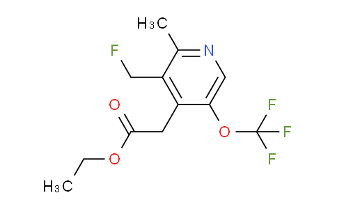 AM17894 | 1361900-60-8 | Ethyl 3-(fluoromethyl)-2-methyl-5-(trifluoromethoxy)pyridine-4-acetate