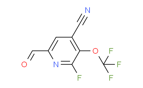 AM178945 | 1804472-42-1 | 4-Cyano-2-fluoro-3-(trifluoromethoxy)pyridine-6-carboxaldehyde