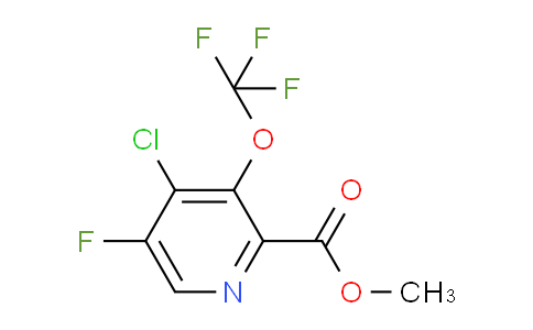 Methyl 4-chloro-5-fluoro-3-(trifluoromethoxy)pyridine-2-carboxylate
