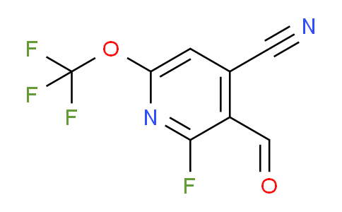 AM178948 | 1804785-84-9 | 4-Cyano-2-fluoro-6-(trifluoromethoxy)pyridine-3-carboxaldehyde