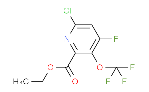 AM178959 | 1803671-17-1 | Ethyl 6-chloro-4-fluoro-3-(trifluoromethoxy)pyridine-2-carboxylate