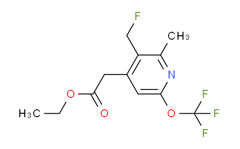 AM17896 | 1361794-89-9 | Ethyl 3-(fluoromethyl)-2-methyl-6-(trifluoromethoxy)pyridine-4-acetate