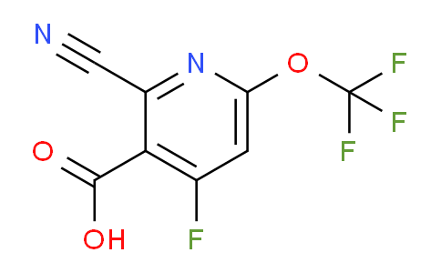 AM178966 | 1804786-02-4 | 2-Cyano-4-fluoro-6-(trifluoromethoxy)pyridine-3-carboxylic acid