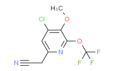 AM178973 | 1803616-48-9 | 4-Chloro-3-methoxy-2-(trifluoromethoxy)pyridine-6-acetonitrile