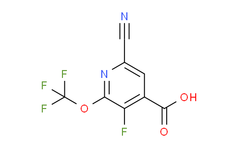 AM178975 | 1806025-99-9 | 6-Cyano-3-fluoro-2-(trifluoromethoxy)pyridine-4-carboxylic acid