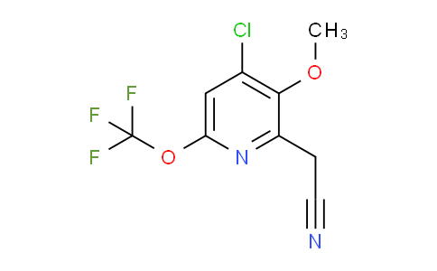 AM178979 | 1806167-84-9 | 4-Chloro-3-methoxy-6-(trifluoromethoxy)pyridine-2-acetonitrile