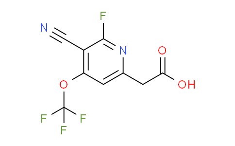 AM178986 | 1806156-70-6 | 3-Cyano-2-fluoro-4-(trifluoromethoxy)pyridine-6-acetic acid