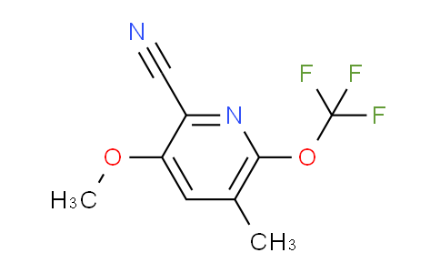 AM178987 | 1804337-55-0 | 2-Cyano-3-methoxy-5-methyl-6-(trifluoromethoxy)pyridine