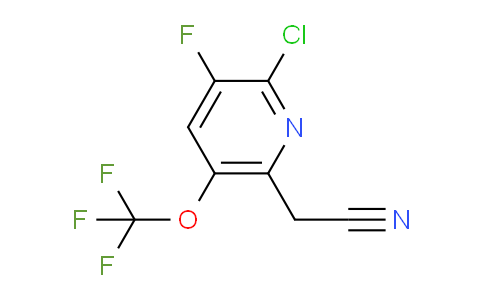 AM178991 | 1803647-14-4 | 2-Chloro-3-fluoro-5-(trifluoromethoxy)pyridine-6-acetonitrile
