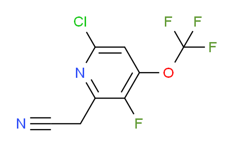 AM178996 | 1804617-21-7 | 6-Chloro-3-fluoro-4-(trifluoromethoxy)pyridine-2-acetonitrile
