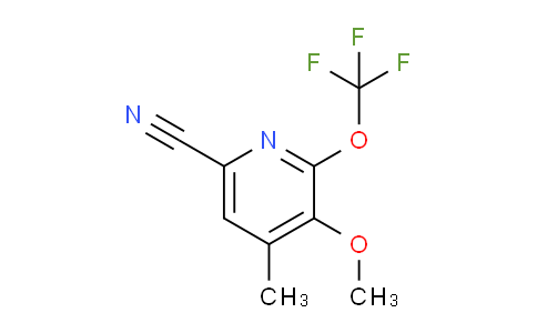 AM179004 | 1804723-78-1 | 6-Cyano-3-methoxy-4-methyl-2-(trifluoromethoxy)pyridine