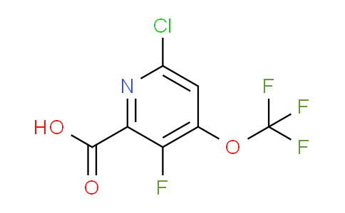 AM179011 | 1804552-01-9 | 6-Chloro-3-fluoro-4-(trifluoromethoxy)pyridine-2-carboxylic acid