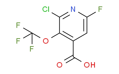 AM179013 | 1806109-87-4 | 2-Chloro-6-fluoro-3-(trifluoromethoxy)pyridine-4-carboxylic acid