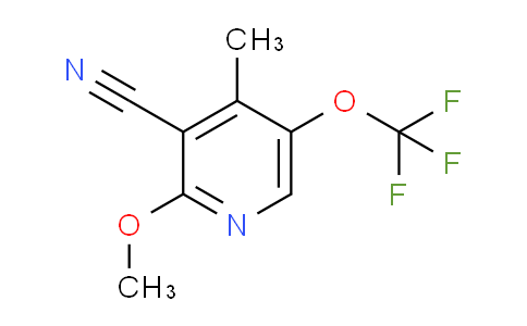 3-Cyano-2-methoxy-4-methyl-5-(trifluoromethoxy)pyridine