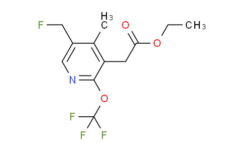 AM17902 | 1361784-02-2 | Ethyl 5-(fluoromethyl)-4-methyl-2-(trifluoromethoxy)pyridine-3-acetate