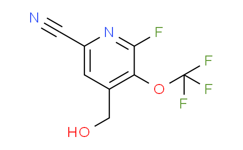 6-Cyano-2-fluoro-3-(trifluoromethoxy)pyridine-4-methanol