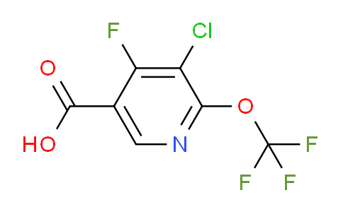 AM179022 | 1804639-26-6 | 3-Chloro-4-fluoro-2-(trifluoromethoxy)pyridine-5-carboxylic acid