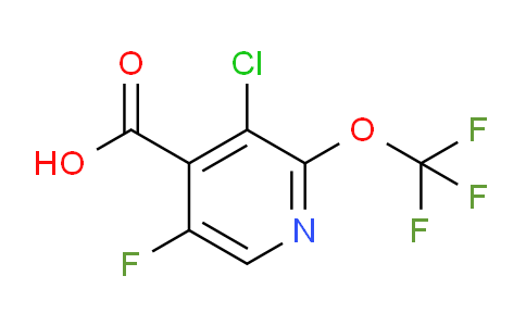 AM179025 | 1804552-08-6 | 3-Chloro-5-fluoro-2-(trifluoromethoxy)pyridine-4-carboxylic acid