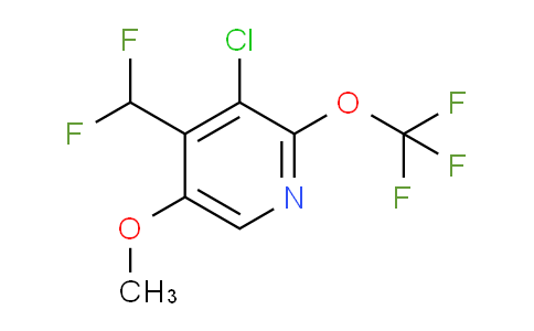 AM179028 | 1803694-18-9 | 3-Chloro-4-(difluoromethyl)-5-methoxy-2-(trifluoromethoxy)pyridine