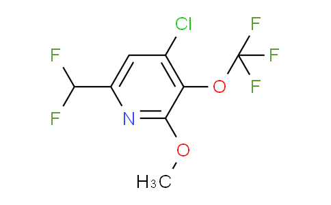 AM179037 | 1804551-65-2 | 4-Chloro-6-(difluoromethyl)-2-methoxy-3-(trifluoromethoxy)pyridine