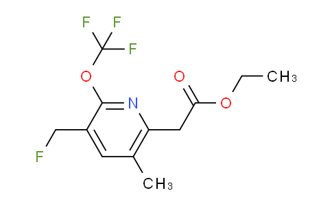 AM17904 | 1361883-74-0 | Ethyl 3-(fluoromethyl)-5-methyl-2-(trifluoromethoxy)pyridine-6-acetate