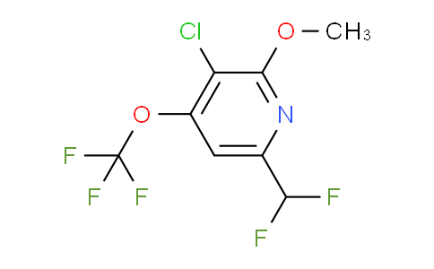 AM179043 | 1804799-94-7 | 3-Chloro-6-(difluoromethyl)-2-methoxy-4-(trifluoromethoxy)pyridine