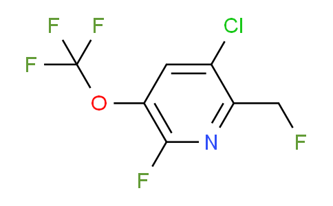 AM179048 | 1803651-44-6 | 3-Chloro-6-fluoro-2-(fluoromethyl)-5-(trifluoromethoxy)pyridine