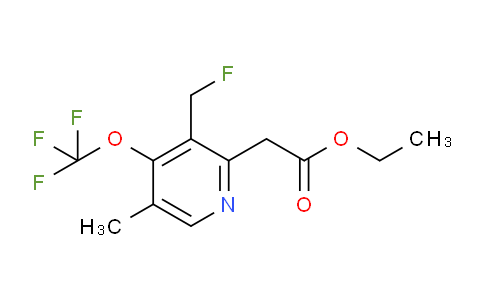AM17905 | 1361794-97-9 | Ethyl 3-(fluoromethyl)-5-methyl-4-(trifluoromethoxy)pyridine-2-acetate
