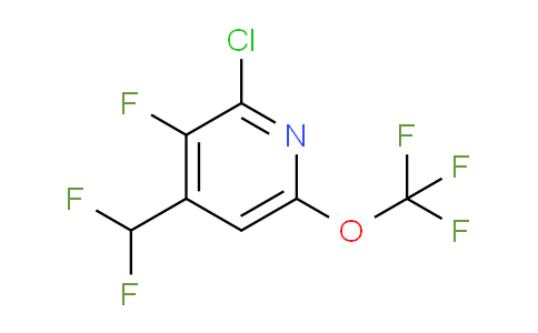 AM179056 | 1804639-90-4 | 2-Chloro-4-(difluoromethyl)-3-fluoro-6-(trifluoromethoxy)pyridine