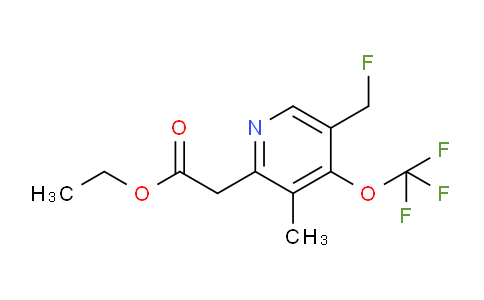 AM17906 | 1361794-86-6 | Ethyl 5-(fluoromethyl)-3-methyl-4-(trifluoromethoxy)pyridine-2-acetate