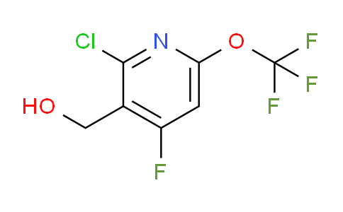 2-Chloro-4-fluoro-6-(trifluoromethoxy)pyridine-3-methanol