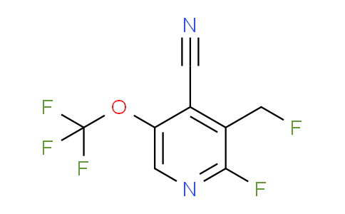 AM179074 | 1806245-86-2 | 4-Cyano-2-fluoro-3-(fluoromethyl)-5-(trifluoromethoxy)pyridine