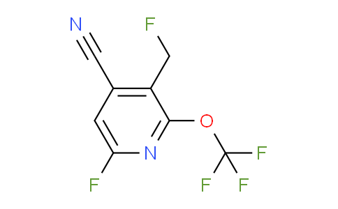 AM179076 | 1803958-73-7 | 4-Cyano-6-fluoro-3-(fluoromethyl)-2-(trifluoromethoxy)pyridine