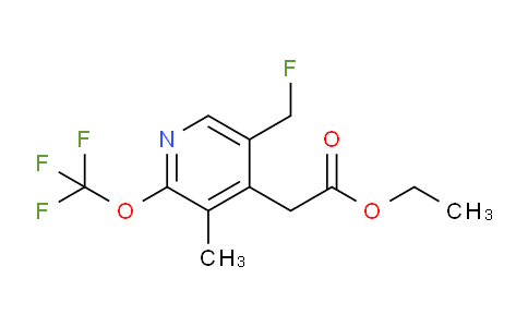 AM17908 | 1361822-30-1 | Ethyl 5-(fluoromethyl)-3-methyl-2-(trifluoromethoxy)pyridine-4-acetate
