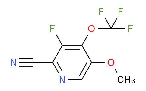 AM179094 | 1803952-85-3 | 2-Cyano-3-fluoro-5-methoxy-4-(trifluoromethoxy)pyridine