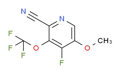 AM179097 | 1806158-92-8 | 2-Cyano-4-fluoro-5-methoxy-3-(trifluoromethoxy)pyridine