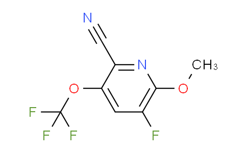 AM179104 | 1804788-93-9 | 2-Cyano-5-fluoro-6-methoxy-3-(trifluoromethoxy)pyridine