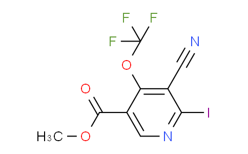 AM179110 | 1804720-98-6 | Methyl 3-cyano-2-iodo-4-(trifluoromethoxy)pyridine-5-carboxylate