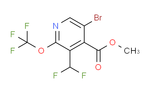 AM179142 | 1803641-96-4 | Methyl 5-bromo-3-(difluoromethyl)-2-(trifluoromethoxy)pyridine-4-carboxylate