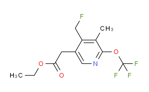 AM17915 | 1361923-33-2 | Ethyl 4-(fluoromethyl)-3-methyl-2-(trifluoromethoxy)pyridine-5-acetate