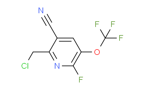 AM179161 | 1803702-01-3 | 2-(Chloromethyl)-3-cyano-6-fluoro-5-(trifluoromethoxy)pyridine