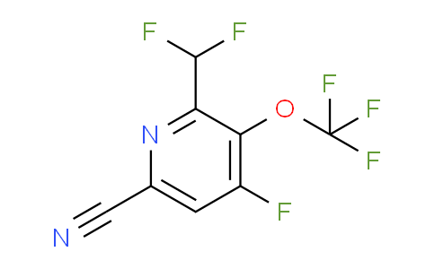 AM179166 | 1806159-79-4 | 6-Cyano-2-(difluoromethyl)-4-fluoro-3-(trifluoromethoxy)pyridine