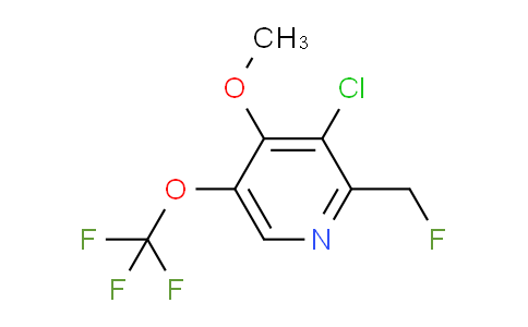 AM179170 | 1803694-01-0 | 3-Chloro-2-(fluoromethyl)-4-methoxy-5-(trifluoromethoxy)pyridine
