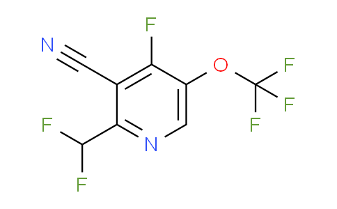 AM179172 | 1806159-82-9 | 3-Cyano-2-(difluoromethyl)-4-fluoro-5-(trifluoromethoxy)pyridine