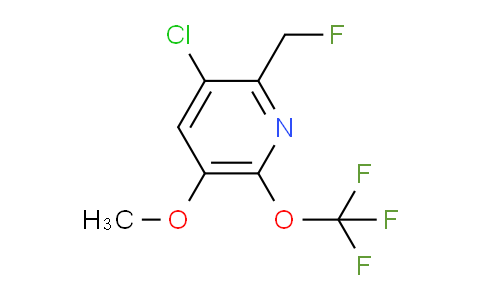 AM179174 | 1804550-58-0 | 3-Chloro-2-(fluoromethyl)-5-methoxy-6-(trifluoromethoxy)pyridine
